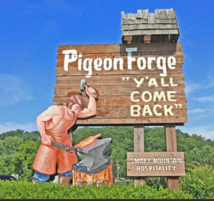 Cozy Creek Cabin Pigeon Forge Extérieur photo